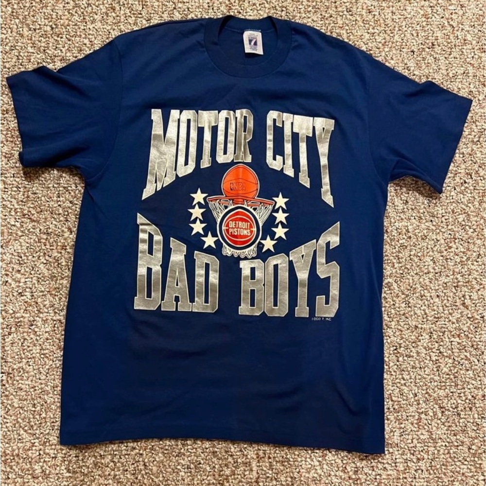 Vintage 1989-1990 Detroit Pistons tee